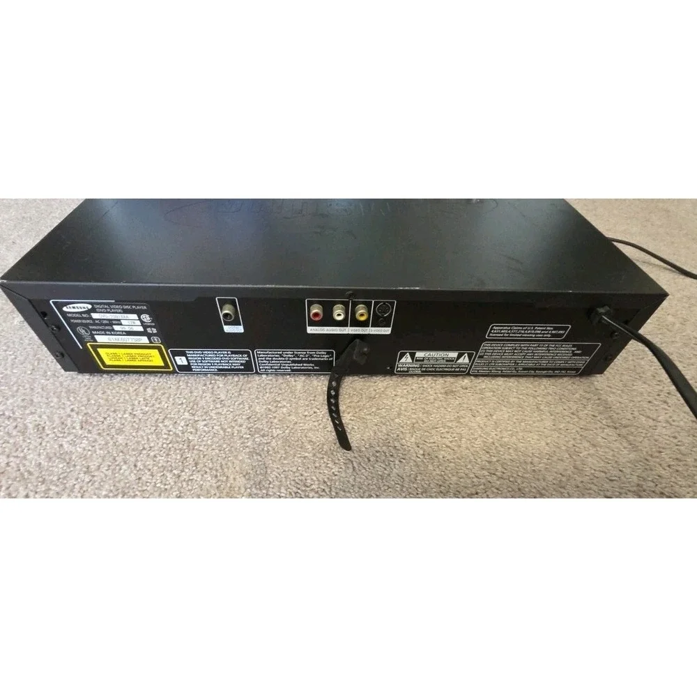 Samsung DVD Player DVD-709/XAA Advanced Dolby Digital, Jog-Shuttle, DTS, Black